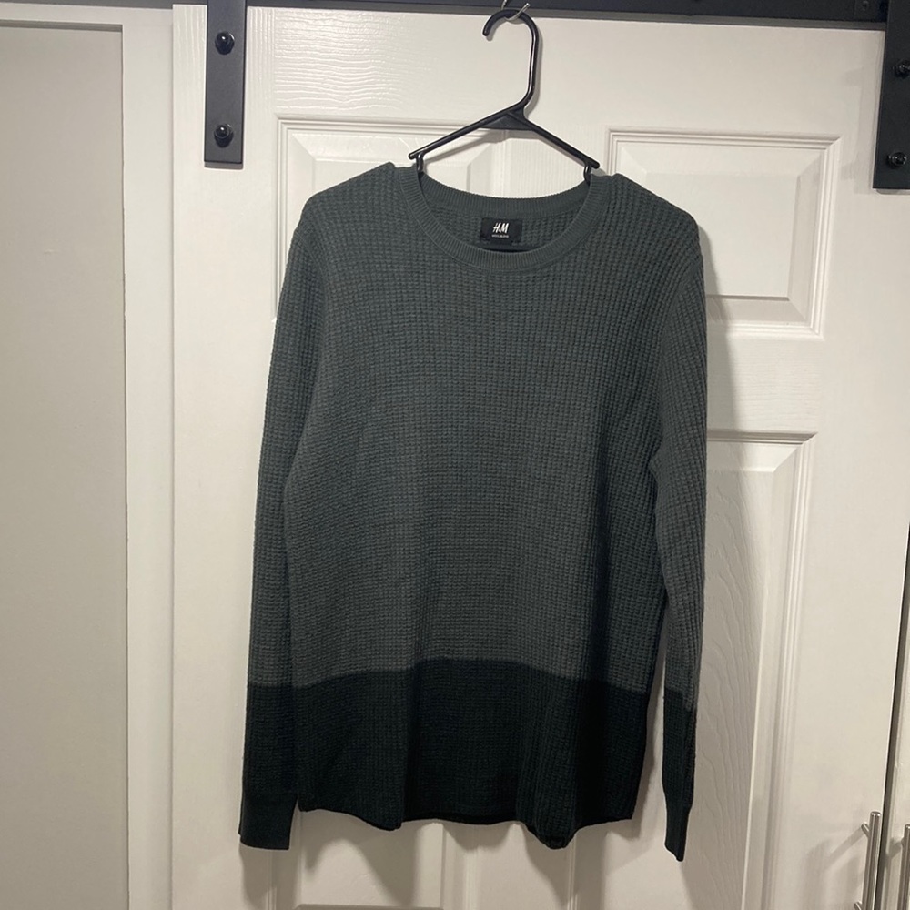 H&M Two-Tone Pull-Over Sweater